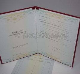 Диплом о Переподготовке 2025г ГОЗНАК в Санкт-Петербурге