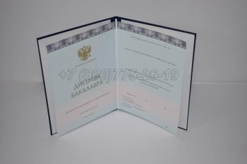 Диплом Бакалавра 2018г ООО "Знак" в Санкт-Петербурге